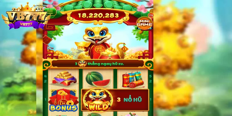 Game có Jackpot hấp dẫn khi kết hợp đúng biểu tượng