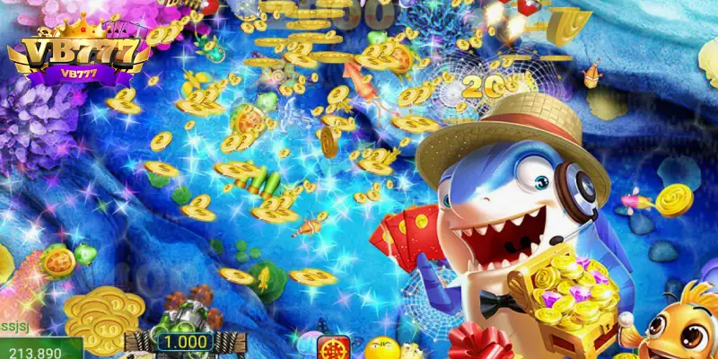 Nhắm vào mục tiêu để triệt hạ sinh vật biển thu về xu thưởng Nhắm vào mục tiêu để triệt hạ sinh vật biển thu về xu thưởng