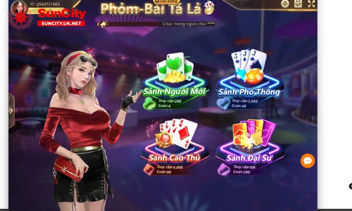 Luật chơi phỏm tá lả Suncity chi tiết