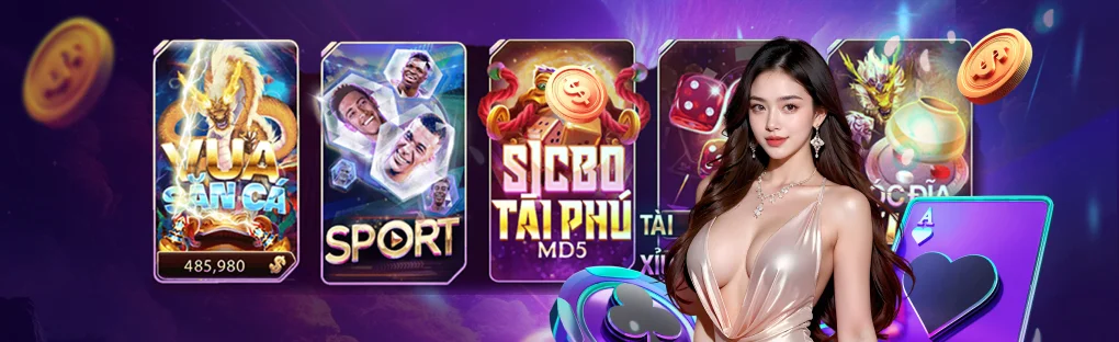 Trò chơi tại Gun88